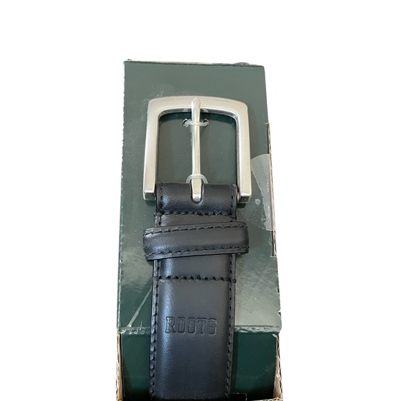 Roots - Men’s Genuine Leather Belt - Picture 6 of 7